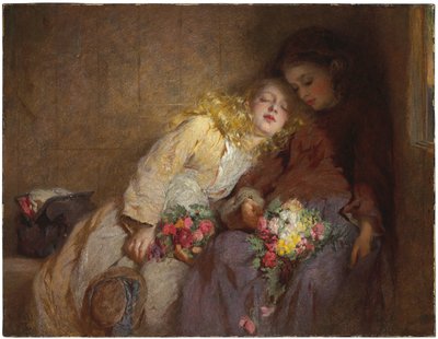 Il ritorno a casa, 1873 da George Elgar Hicks
