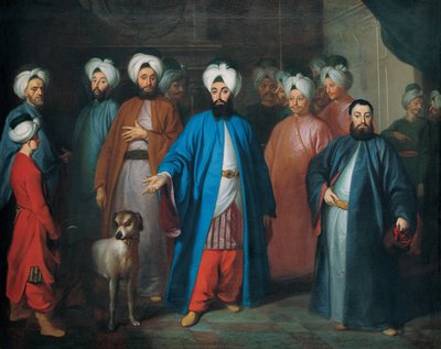 Mehmed Said Efendi e il suo seguito, 1740s da George Engelhardt Schroeder