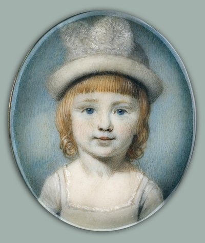 Ritratto di un bambino da George Engleheart