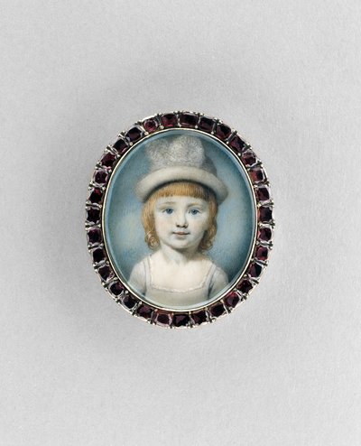 Ritratto di un bambino, c.1780 da George Engleheart