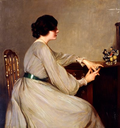 Signora in grigio da George F. Henry