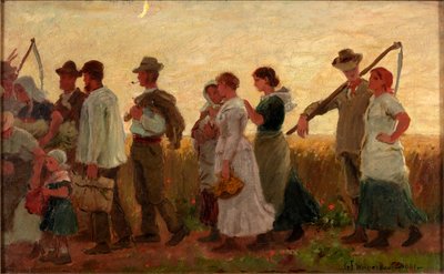 La luna del raccolto, 1881 da George Faulkner Wetherbee