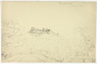 Castello di Denbigh da Segroyt Dingle da George Fennel Robson