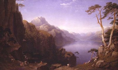 Loch Maree, Ross e Cromarty da George Fennel Robson