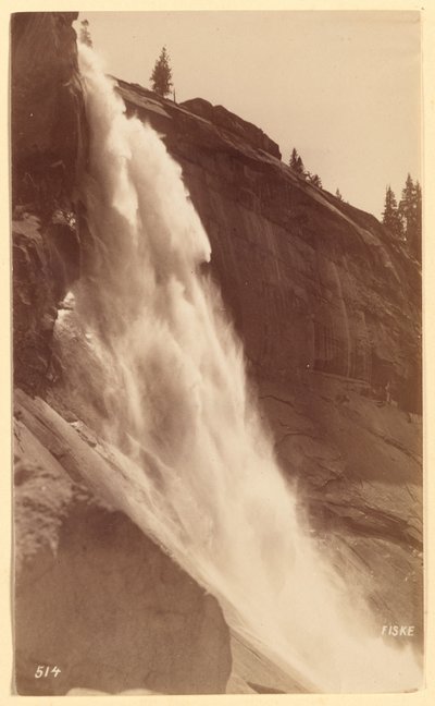 Nevada Fall. 700 piedi. Dal sentiero Cloud