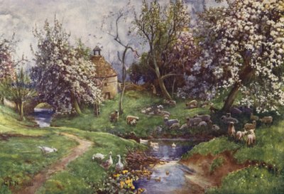 Un frutteto dei Cotswold da George Franck Nicholls
