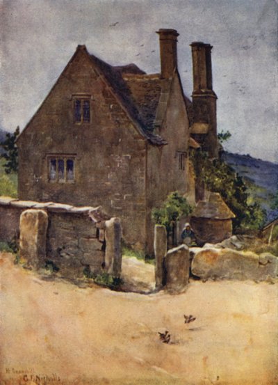 Vecchia casa, Snowshill da George Franck Nicholls