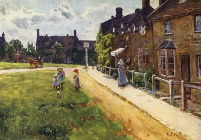 Il villaggio verde, Broadway da George Franck Nicholls