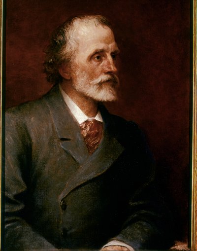 George MEREDITH, Ritratto 1893 (olio su tela) da George Frederic Watts