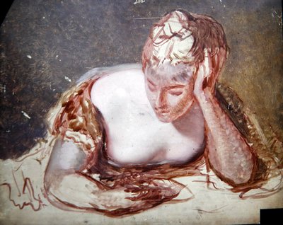 Ragazza che legge, c.1850 da George Frederic Watts
