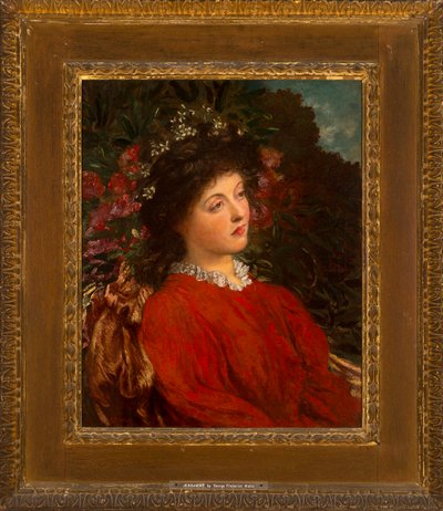 Ritratto di Eveleen Tennant (poi Mrs F.W.H. Myers) da George Frederic Watts