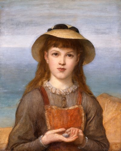 Studio: Testa di una ragazza da George Frederic Watts