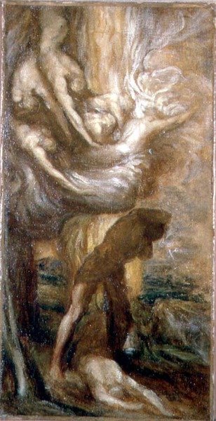 La maledizione di Caino da George Frederic Watts