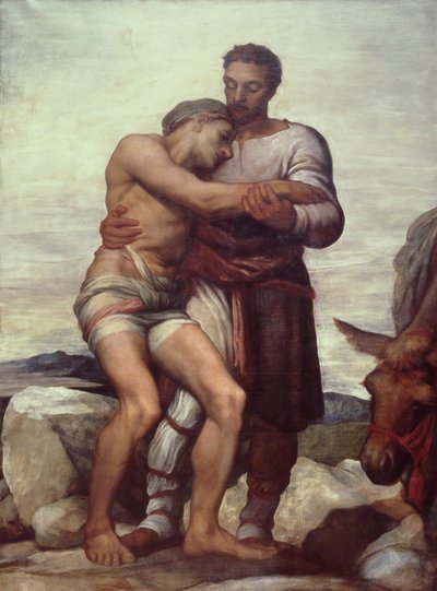 Il buon samaritano da George Frederic Watts
