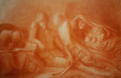 Il popolo che sedeva nelle tenebre da George Frederic Watts