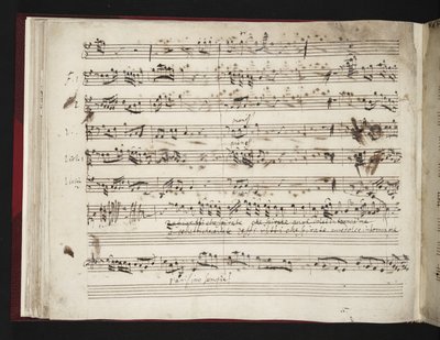 Partitura musicale da 