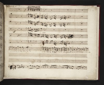 Partitura musicale da 