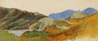 Paesaggio montano, 1843-47 da George Frederick Watts