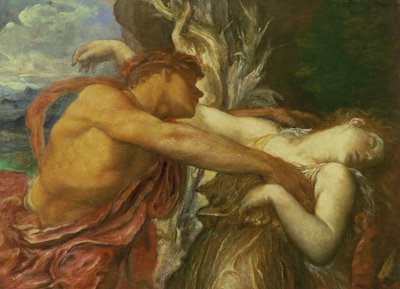 Orfeo ed Euridice, 1870-72 da George Frederick Watts