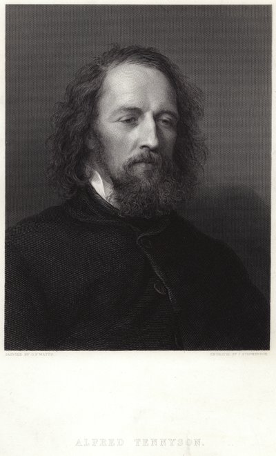 Ritratto di Alfred, Lord Tennyson da George Frederick Watts