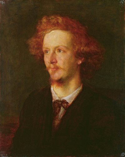 Ritratto di Algernon Charles Swinburne, 1867 da George Frederick Watts