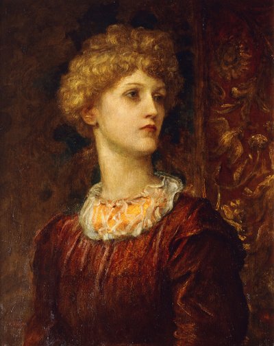 Ritratto di Dorothy Dene, busto da George Frederick Watts
