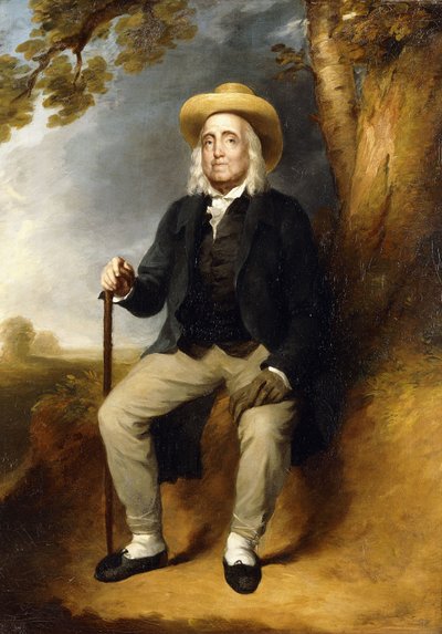 Ritratto di Jeremy Bentham da George Frederick Watts