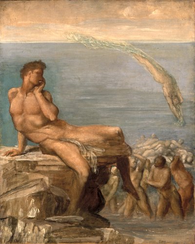 Il genio della poesia greca da George Frederick Watts