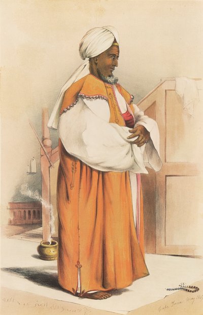 Karel, un rispettato sacerdote malese a Città del Capo da George French Angas