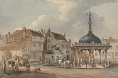 Corn Hill e Moot Hall, Ipswich da George Frost