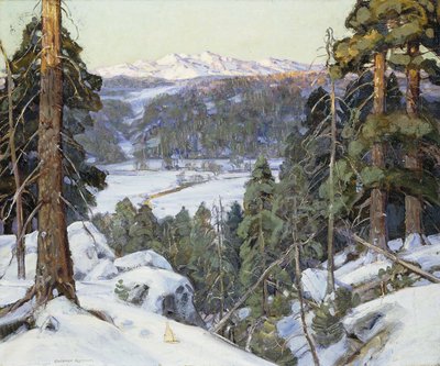 Pini in Inverno da George Gardner Symons