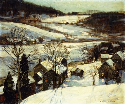 Crepuscolo invernale da George Gardner Symons