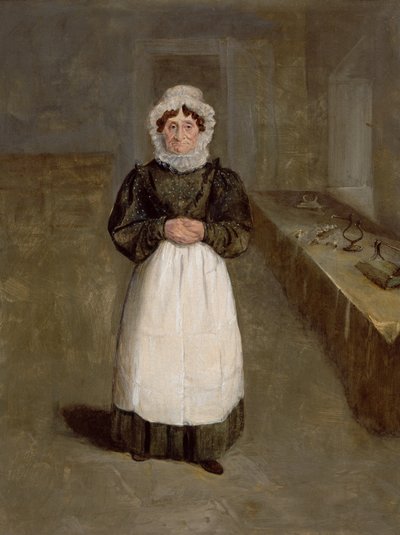 Ritratto di una Governante a Bramham Park, Yorkshire, identificata come Mrs Brown, c.1822 da George Garrard