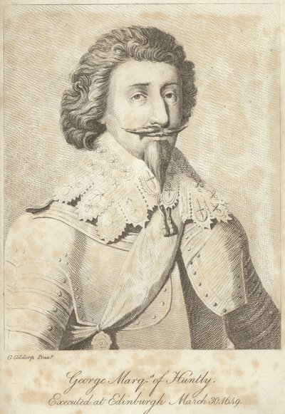 Ritratto di George Gordon, Marchese di Huntly da George Geldorp