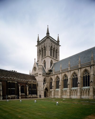 Arte gotica: veduta del Saint John College da George Gilbert Scott