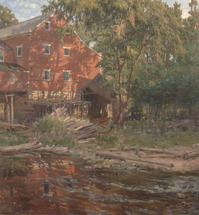 Il Mulino Rosso, c.1916 da George Glenn Newell