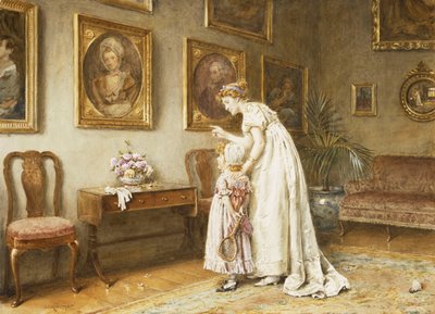 Una piccola storia di famiglia da George Goodwin Kilburne