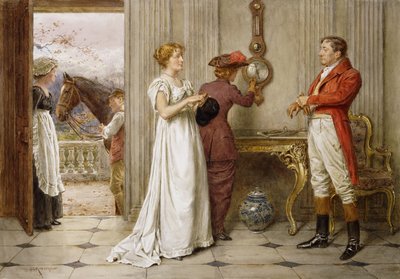 Un vento da sud e un cielo nuvoloso da George Goodwin Kilburne