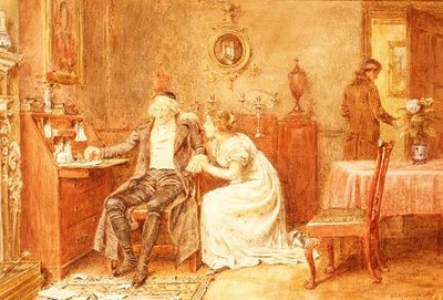 Diseredato da George Goodwin Kilburne