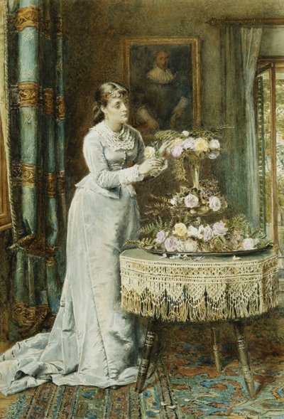 Composizione floreale, 1878 da George Goodwin Kilburne