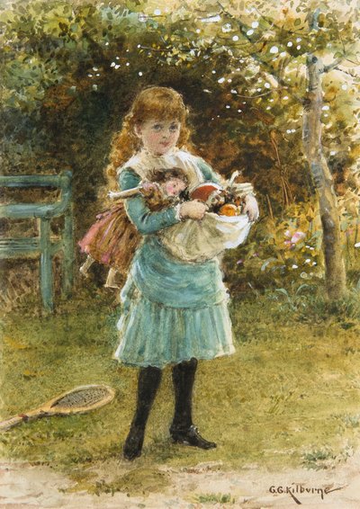 Uscire a giocare da George Goodwin Kilburne