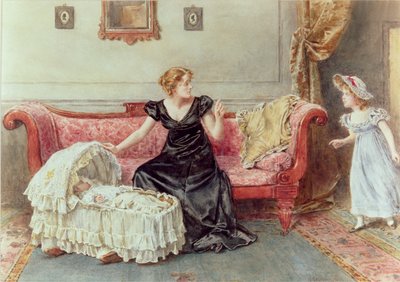 Silenzio! da George Goodwin Kilburne