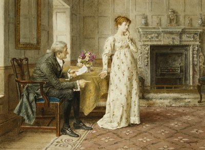 Qualche consiglio paterno da George Goodwin Kilburne
