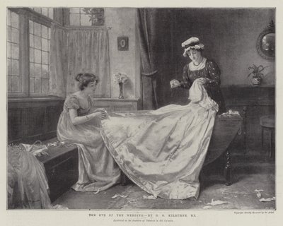 La vigilia del matrimonio da George Goodwin Kilburne