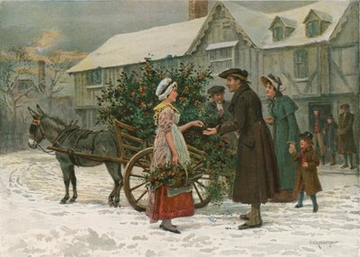Il Carretto di Agrifoglio da George Goodwin Kilburne