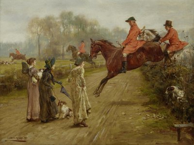 Guardando la caccia da George Goodwin Kilburne