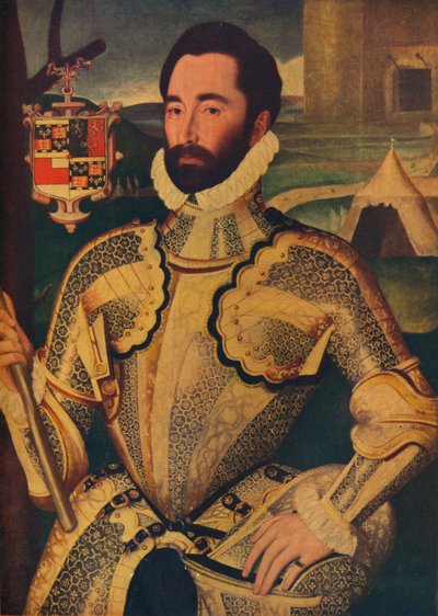 Sir Charles Somerset, c1566 da George Gower