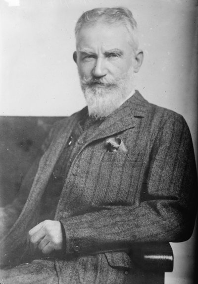George Bernard Shaw, 1914 da George Grantham Bain