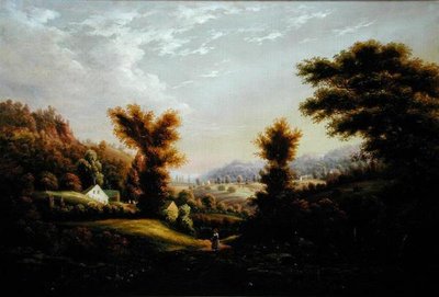 Ragazza su un sentiero da George Gunter Hartwick