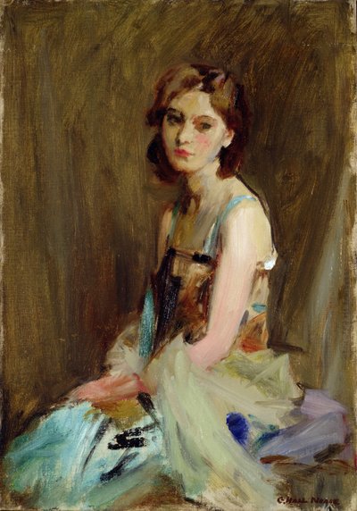 Studio di una Giovane Donna da George Hall Neale